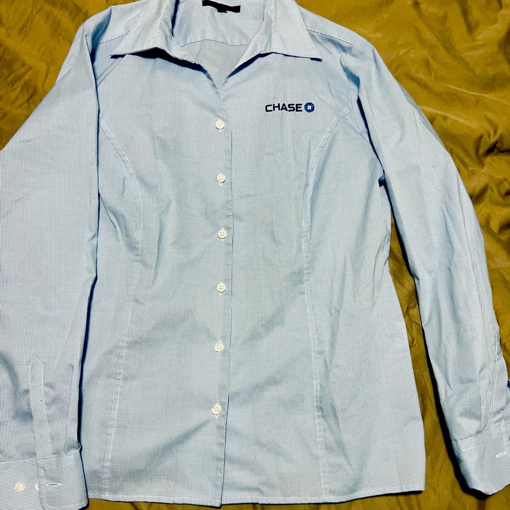 Chase Bank uniform, dress shirt/blouse